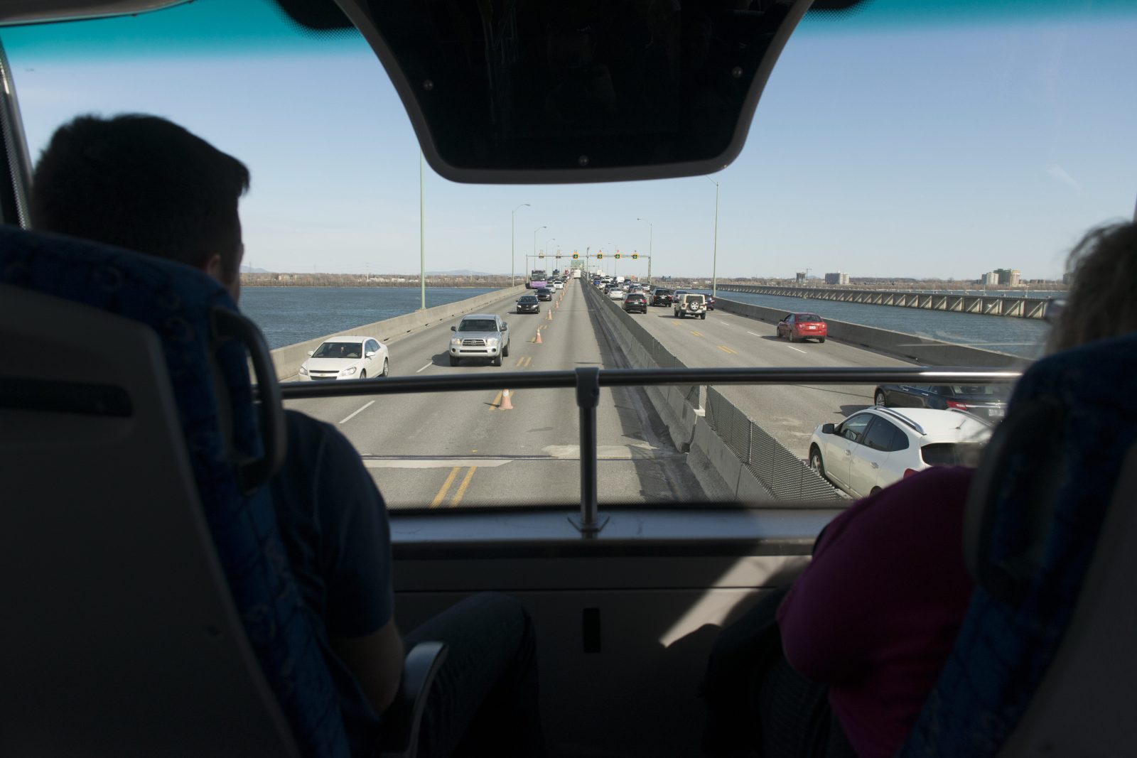 La fermeture du pont Champlain affectera le service d’autobus