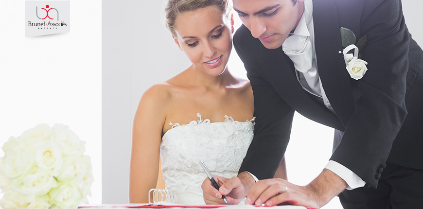 Saviez-vous qu’il est possible de se marier civilement devant un notaire?