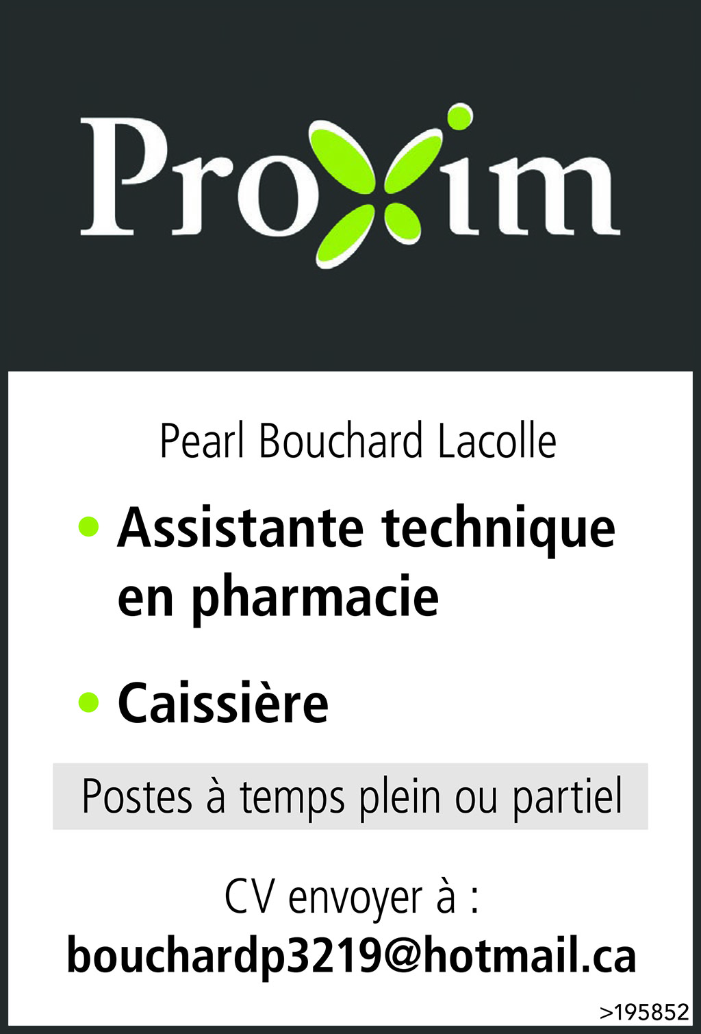 Logo de • Assistante technique en pharmacie • Caissière
