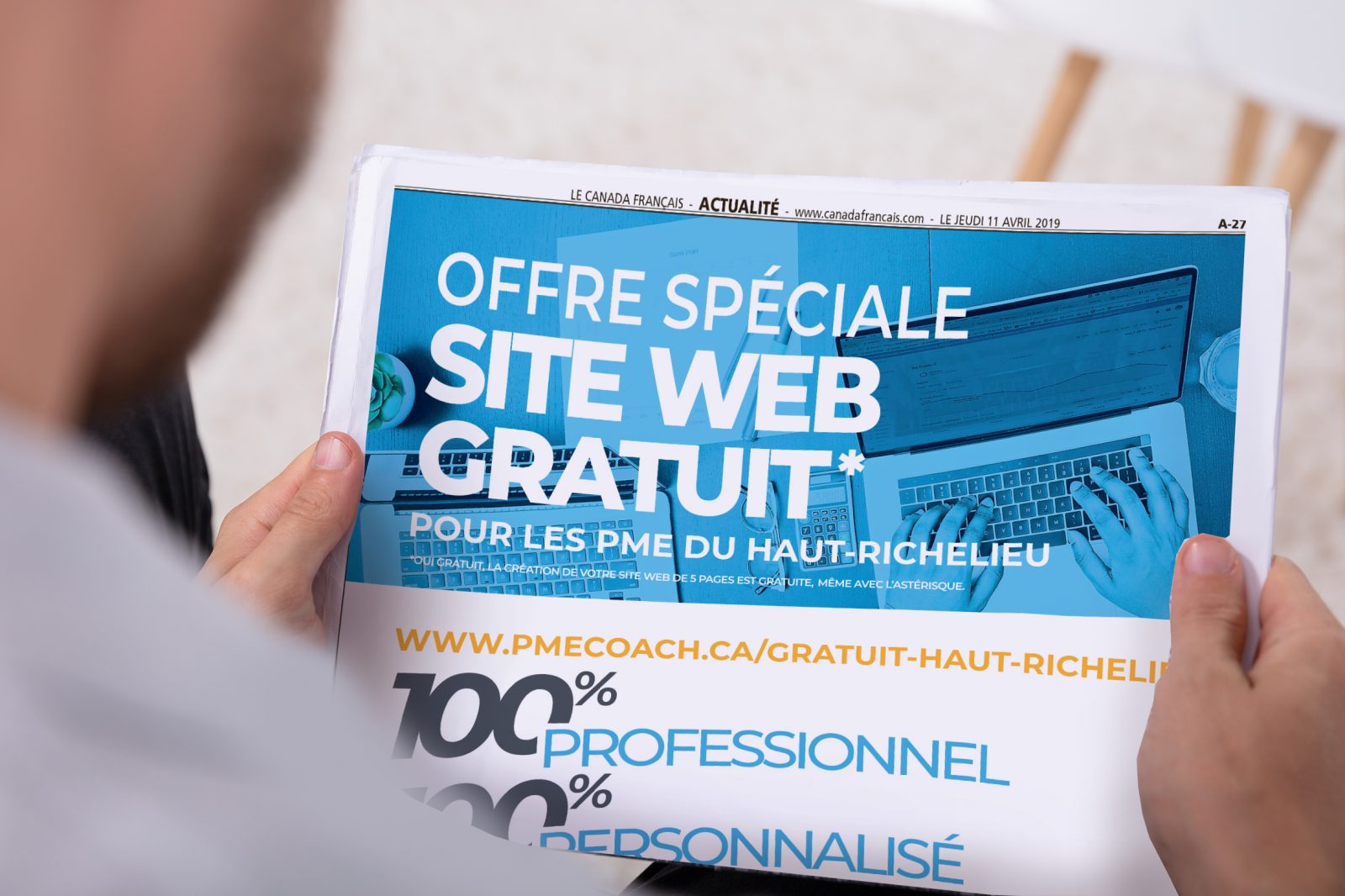 Le journal Le Canada Français offre des sites Web gratuits!