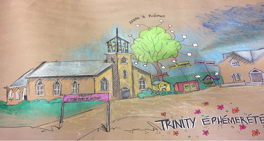 Le Domaine Trinity transformé en village éphémère