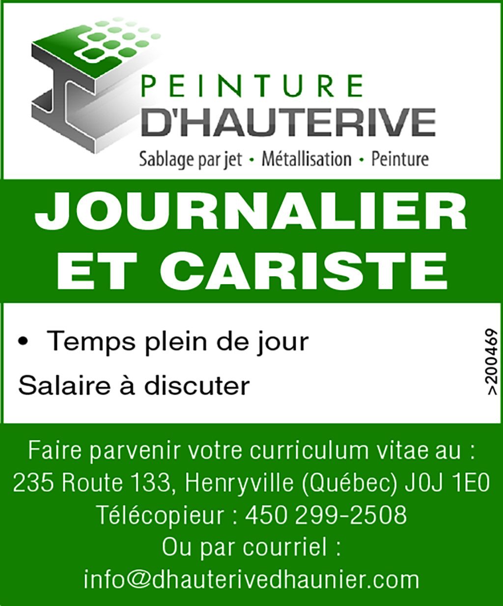 Logo de JOURNALIER ET CARISTE