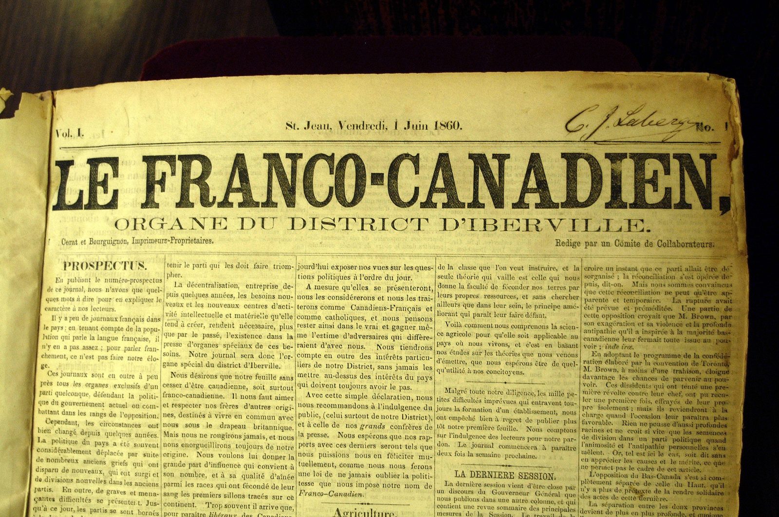 Du Franco-Canadien au Canada Français : l’ère politique