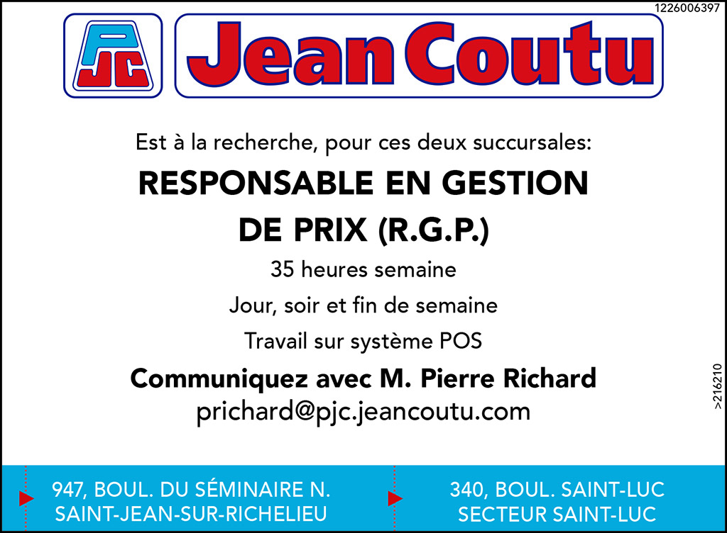 Logo de RESPONSABLE EN GESTION DE PRIX (R.G.P.)