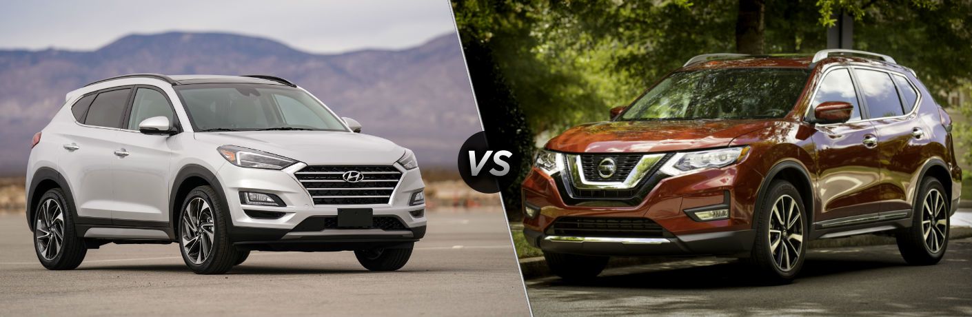 Hyundai Tucson 2019 vs Nissan Rogue 2019