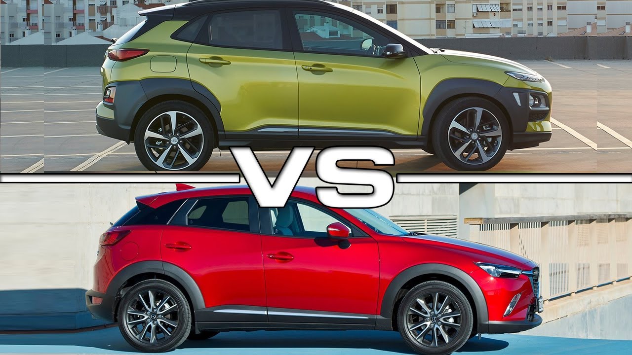 Hyundai Kona vs Mazda CX-3 –  Pratique ou ludique