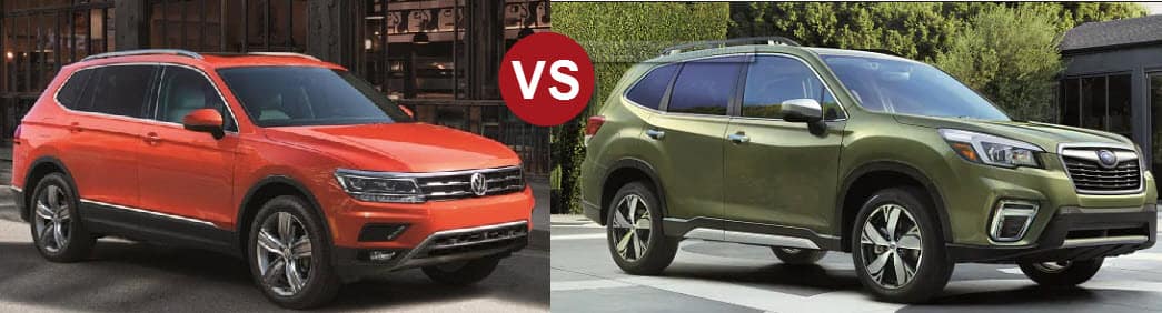 Subaru Forester 2019 vs Volkswagen Tiguan 2019 –