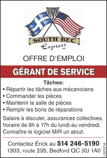 Logo de GÉRANT DE SERVICE