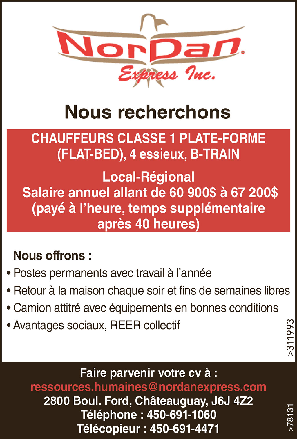 Logo de CHAUFFEURS CLASSE 1 PLATE-FORME