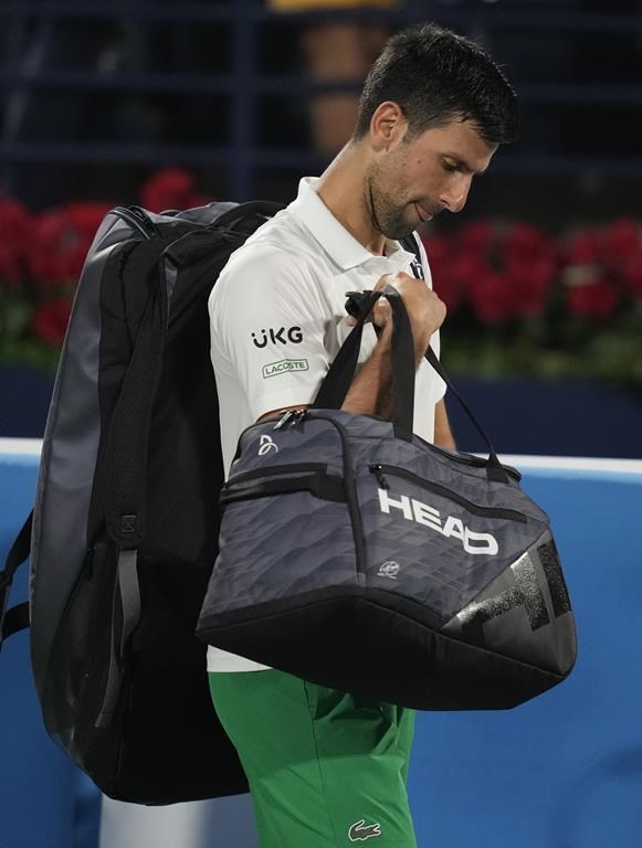 Djokovic inscrit à Indian Wells, mais on ne sait pas s’il pourra entrer aux É.-U.