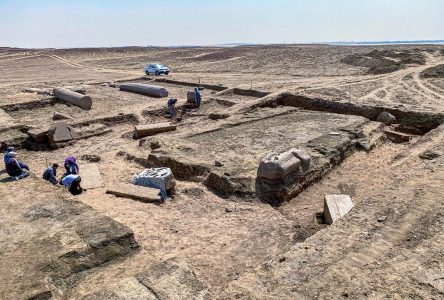 Égypte: les ruines d’un ancien temple à Zeus trouvées dans Sinaï