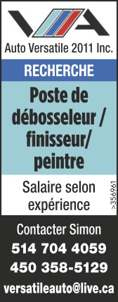 Logo de Débosseleur / finisseur/ peintre