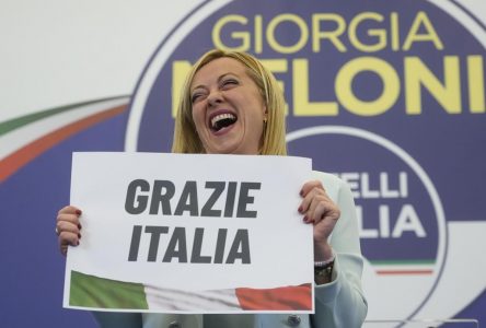Le parti postfasciste de Giorgia Meloni remporte les élections en Italie