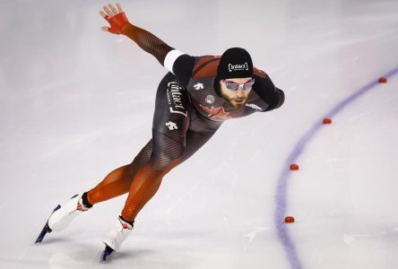 Laurent Dubreuil décroche le bronze au 500 mètres à Calgary