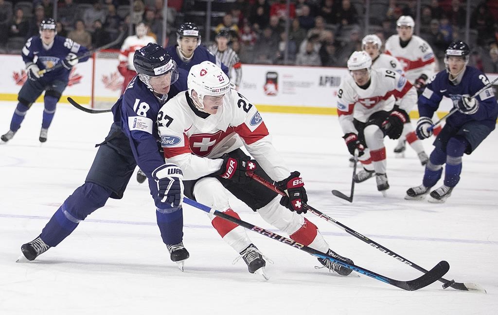 Championnat mondial junior: le Canada plie l’échine 5-2 contre la Tchéquie
