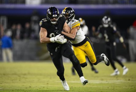 Les Steelers défont les Ravens de façon in extremis et demeurent en vie