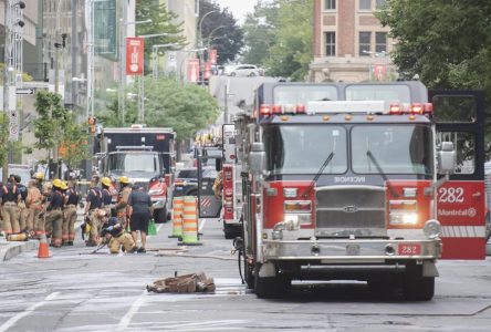 Incendie mortel dans un immeuble à logements à Montréal: la victime âgée de 75 ans