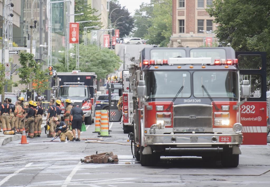 Incendie mortel dans un immeuble à logements à Montréal: la victime âgée de 75 ans