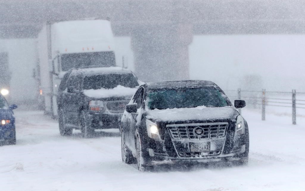 Tempête de neige, de vent ou de pluie en Ontario, au Québec et dans les Maritimes