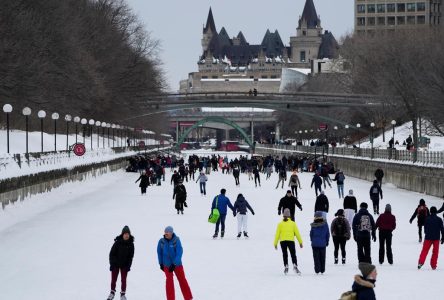 La patinoire du canal Rideau bat son précédent record pour une ouverture tardive