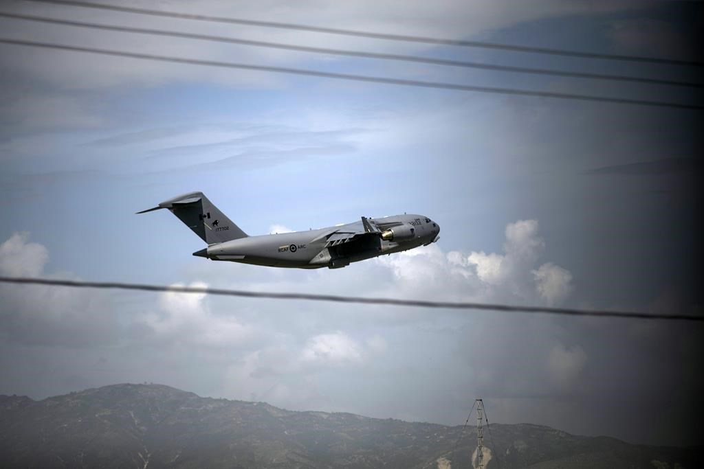 Le Canada déploie un avion militaire de patrouille en Haïti