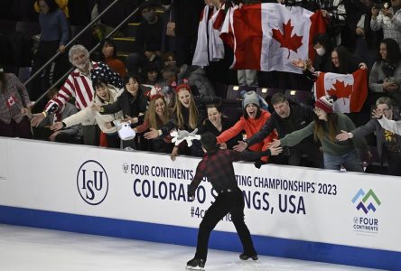 Patinage artistique: le Canada a récolté deux médailles aux Quatre continents samedi