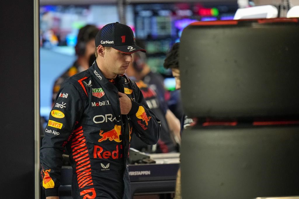 Malgré son gain de 13 positions, le pilote Red Bull Max Verstappen était mécontent