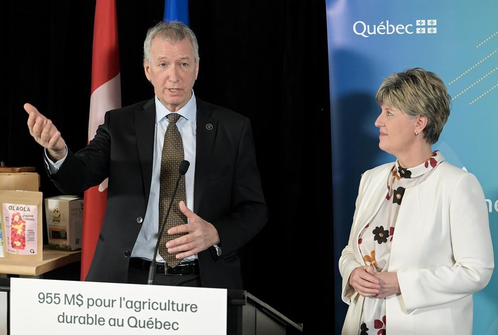 Entente bilatérale de 955 millions $ pour l’agriculture au Québec