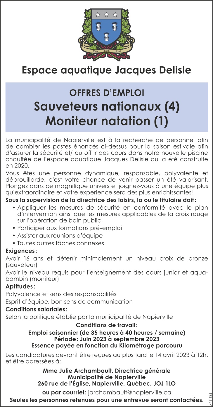 Logo de Sauveteurs nationaux (4) Moniteur natation (1)