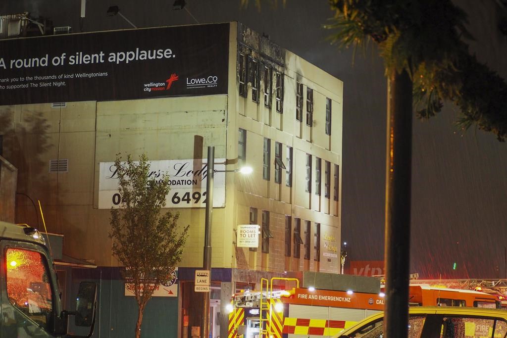 Nouvelle-Zélande: au moins six morts dans l’incendie d’un hôtel