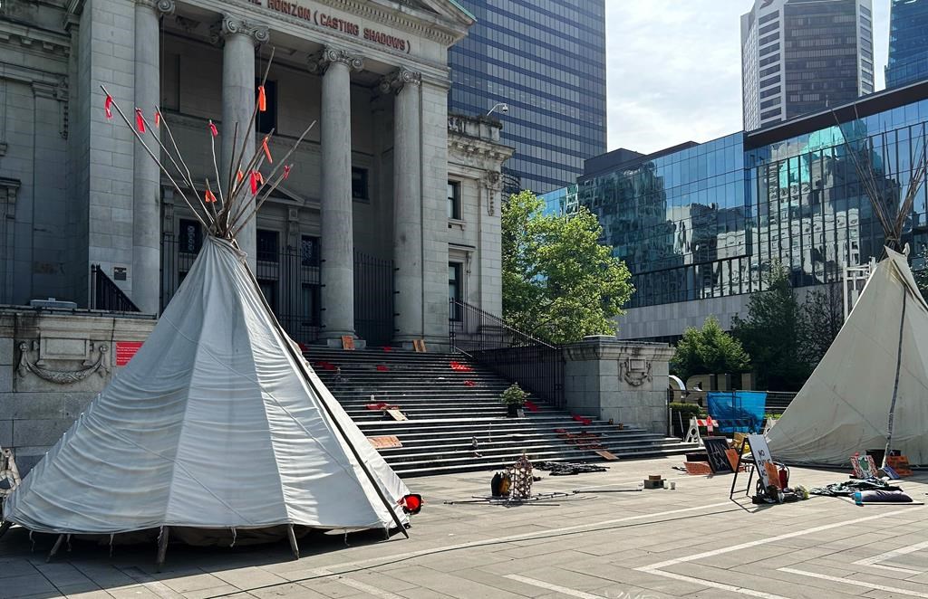 La Ville de Vancouver a démantelé «avec respect» un monument commémoratif autochtone