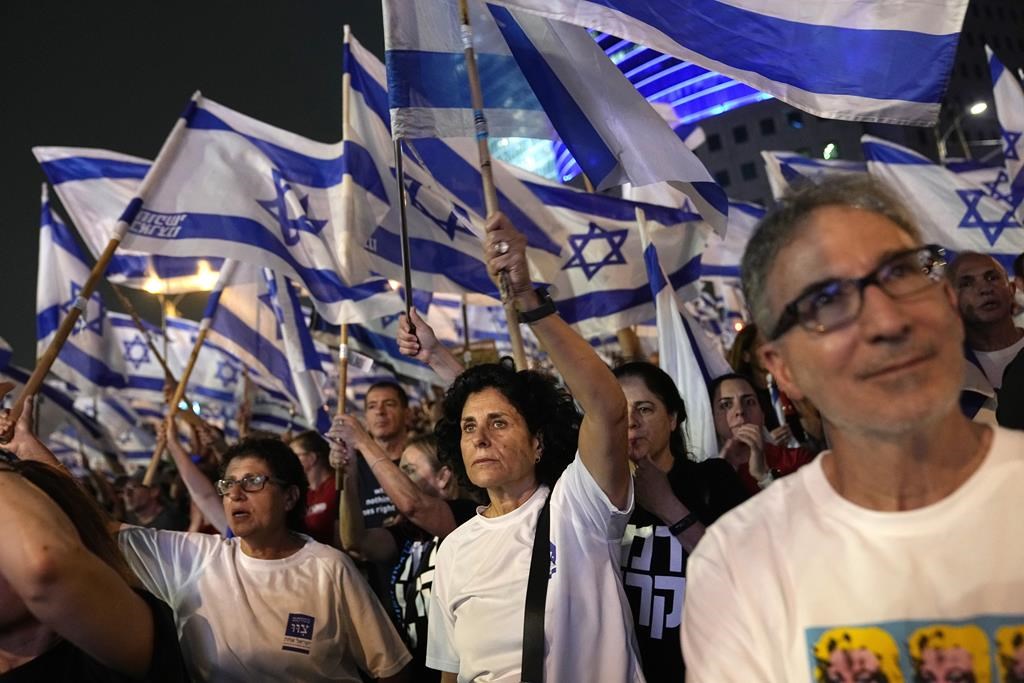 21e semaine pour les manifestations de masse contre la réforme judiciaire en Israël