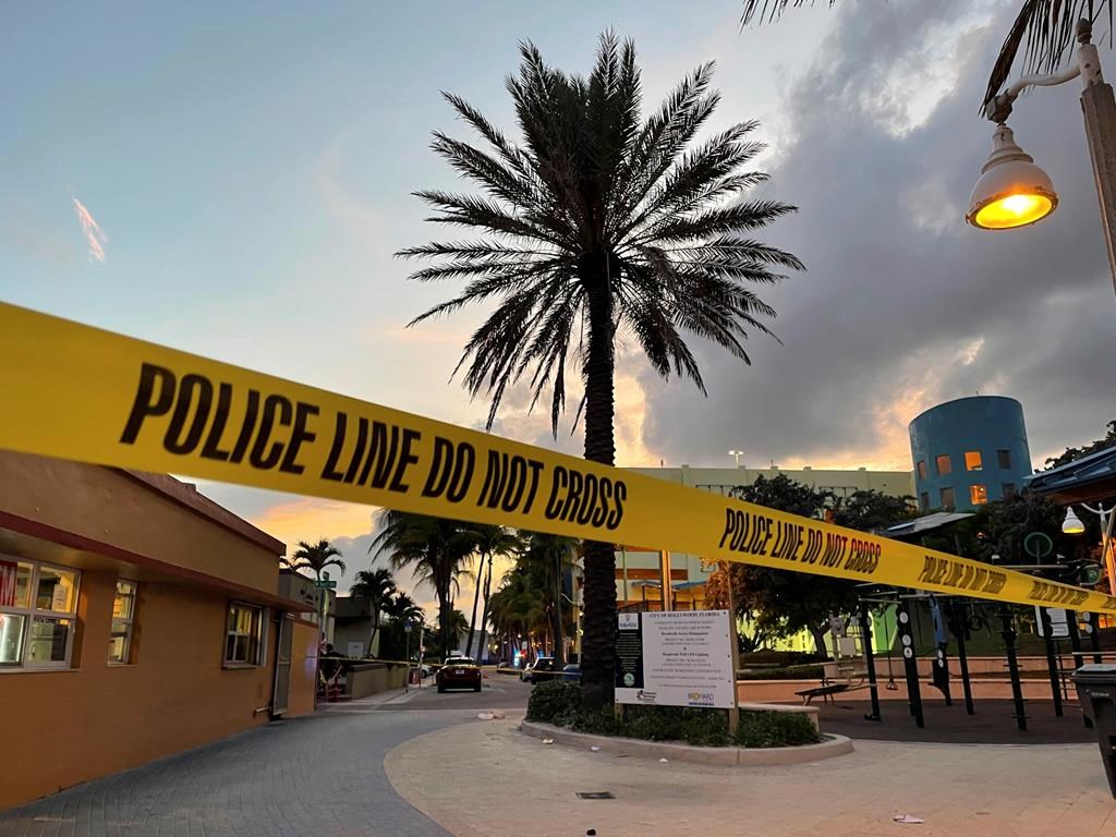 Neuf personnes blessées par balles près d’une plage à Hollywood, en Floride