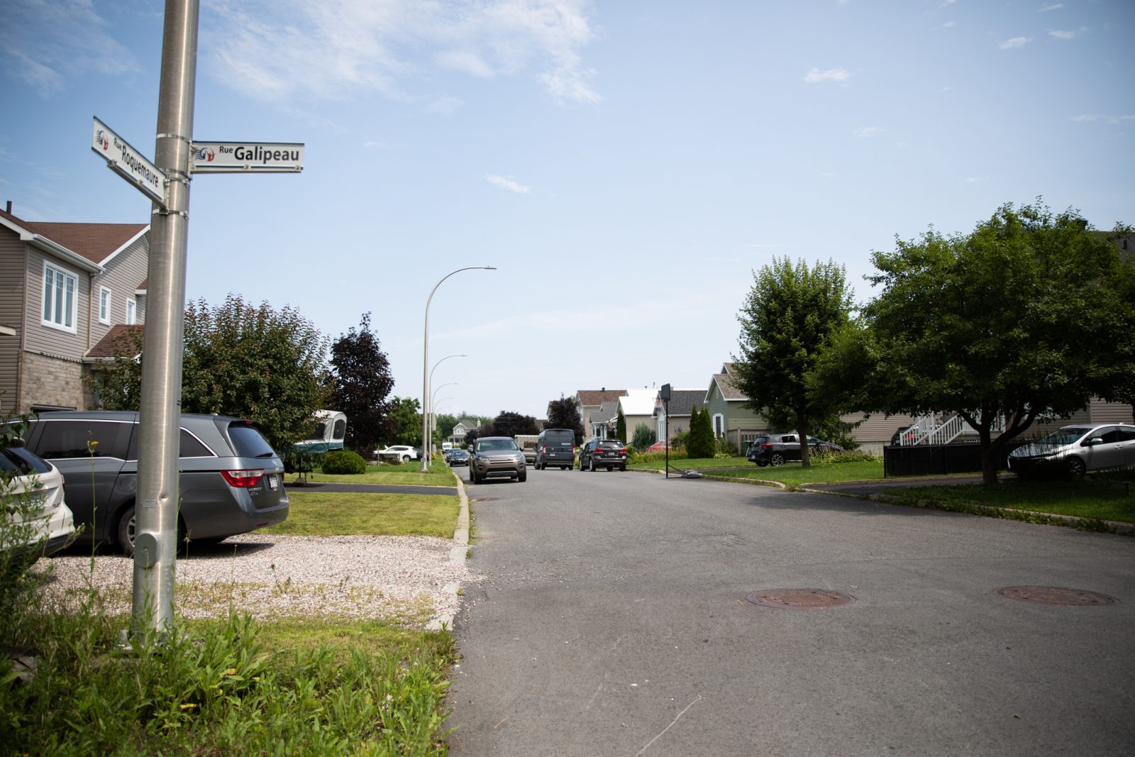 La Sûreté du Québec perquisitionne une maison sur la rue Roquemaure