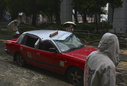 Taïwan suspend le travail, les transports et les cours à l’approche du typhon Haikui