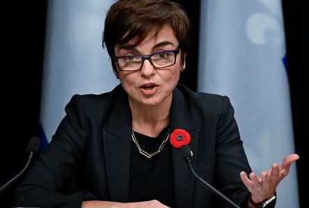 Encore trop de demandeurs d’asile au Québec, selon la ministre Fréchette