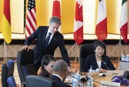 Position unifiée des pays du G7 réunis au Japon sur la guerre entre Israël et le Hamas