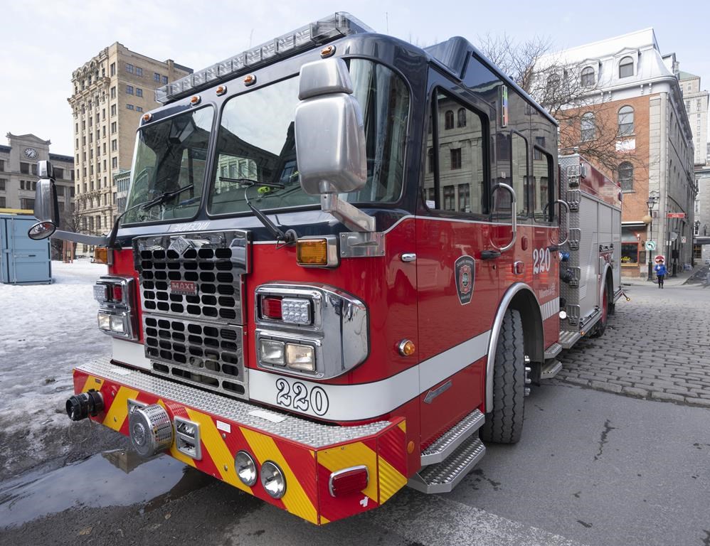 Montréal: 9 personnes blessés, dont une gravement, dans deux incendies