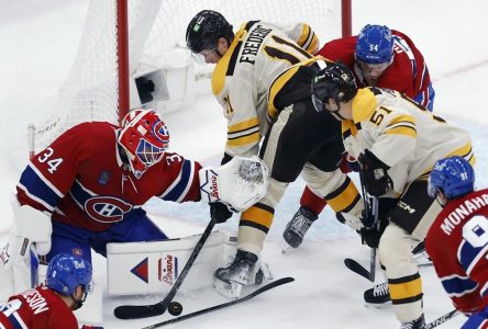 Les Bruins dominent le Canadien, qui perd 5-2 et un 4e match de suite