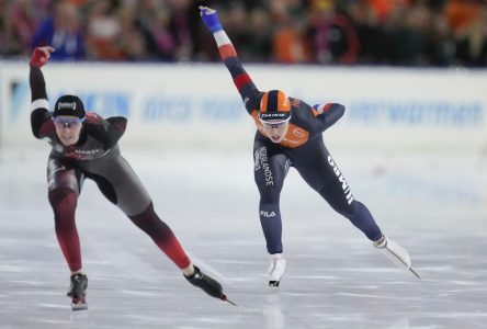 Patinage de vitesse: le bronze au sprint par équipe pour le Canada