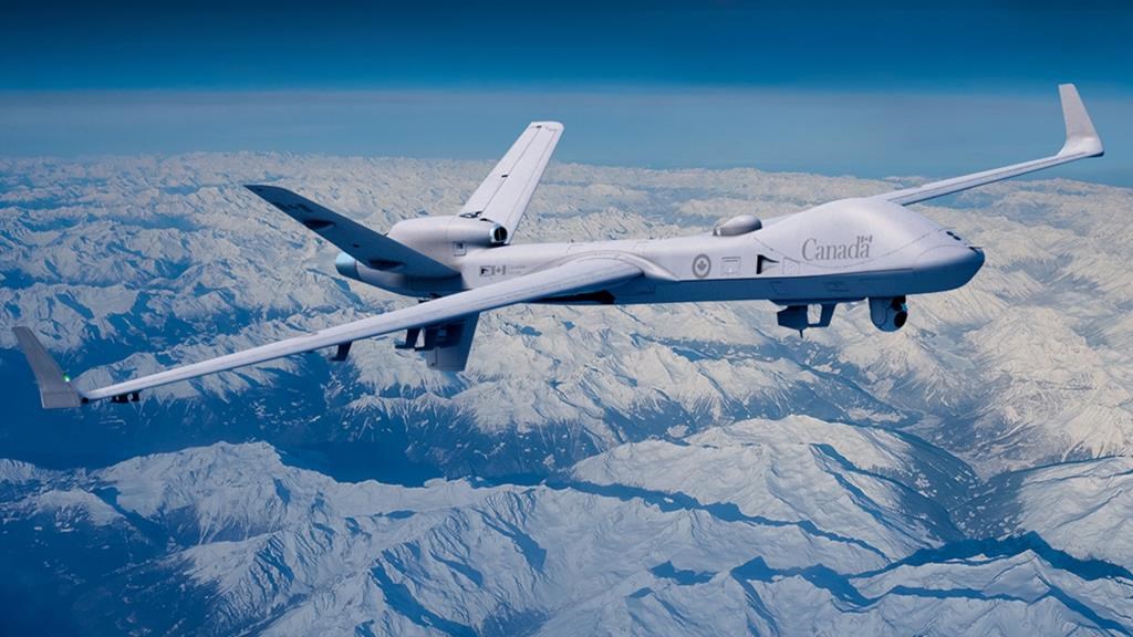 Ottawa dépense 2,49 milliards $ pour acquérir 11 drones pour l’ARC