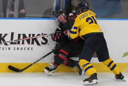 Le Canada s’incline 2-0 contre la Suède au Championnat du monde de hockey junior
