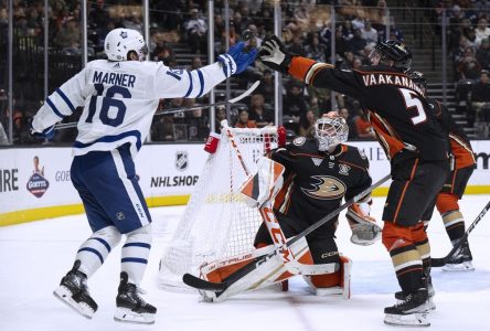 Matthews marque en prolongation et les Maple Leafs battent les Ducks 2-1