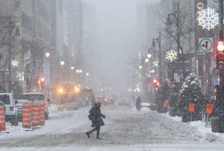 Autre tempête de neige sur le Québec: neige, vents et déplacements difficiles samedi