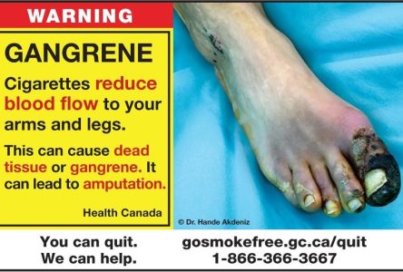 De nouvelles images chocs sur les paquets de cigarettes au Canada