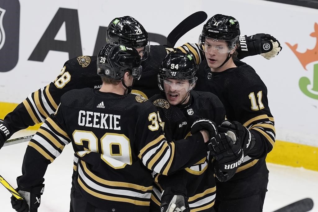 Les Bruins battent les Jets 4-1 et récoltent un cinquème gain consécutif