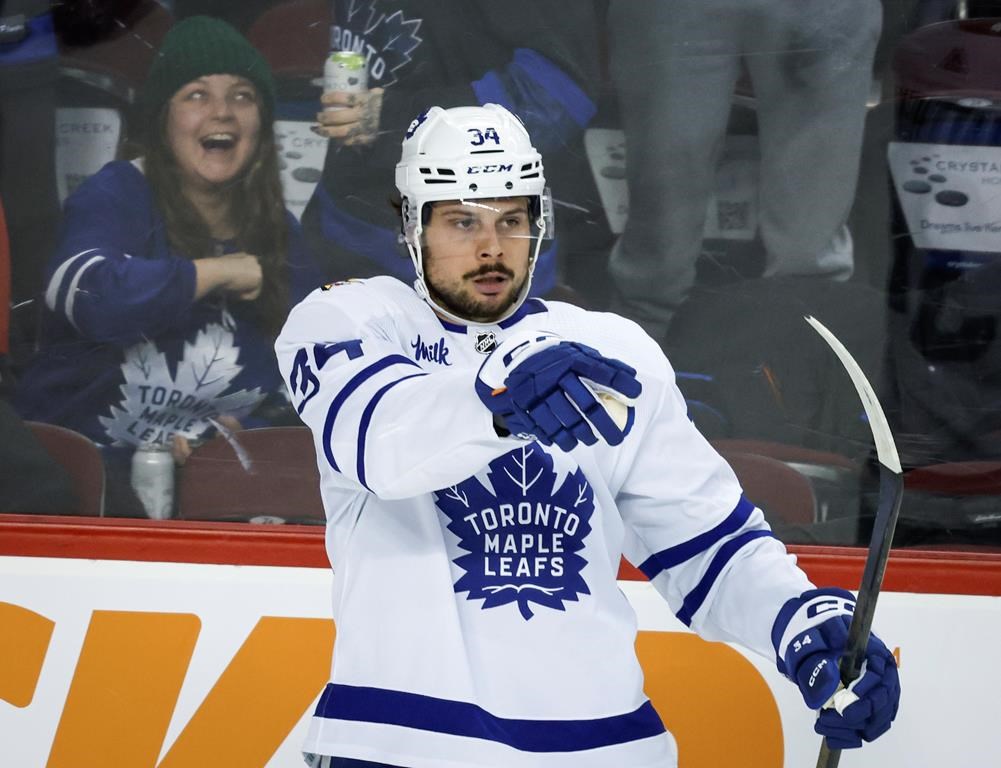 Matthews procure un gain de 1-0 aux Maple Leafs; Samsonov fait 32 arrêts