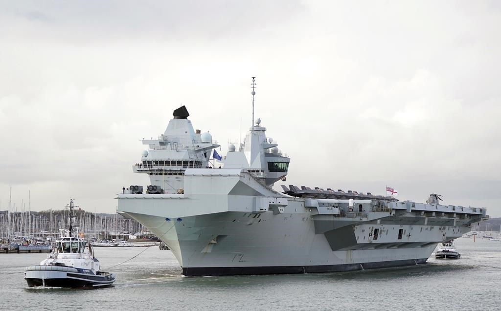 Un porte-avions britannique sera tenu à l’écart d’un exercice de l’OTAN