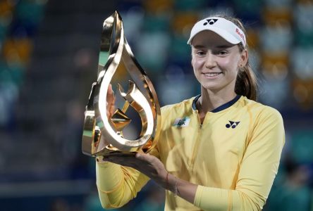 WTA: Rybakina victorieuse à Abu Dhabi, en 2 sets face à Kasatkina