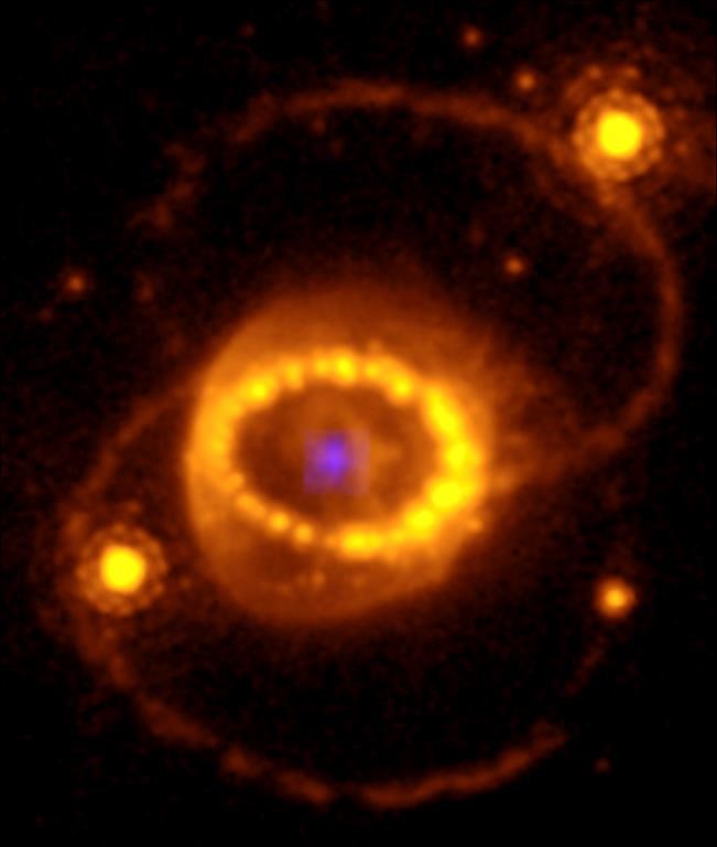 Une supernova s’est transformée en étoile à neutrons